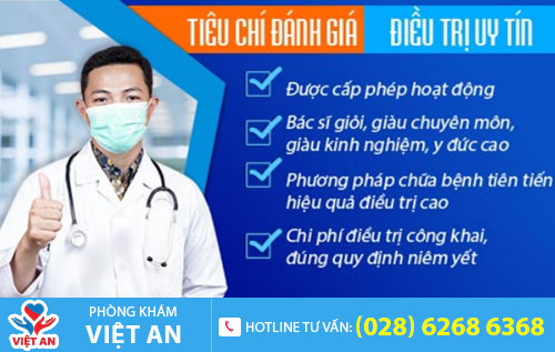 tiêu chí đánh giá phòng khám phụ khoa uy tín